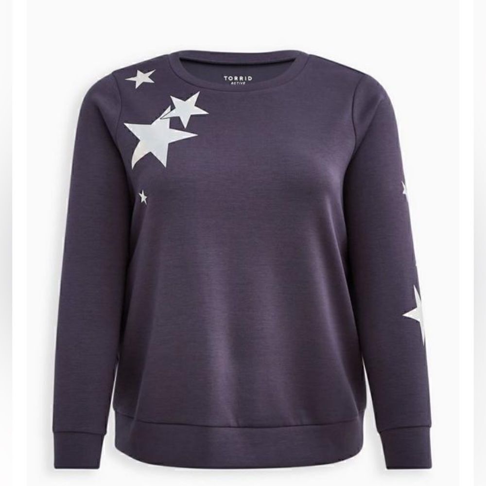 NEW TORRID Star Sweatshirt 
